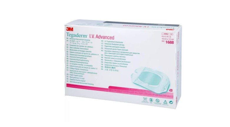 Tegaderm Advanced 10* 12cm 1688 1pc - pentru fixarea cateterelor centrale